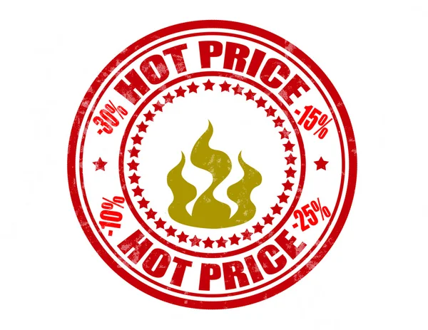 Horký cena — Stockový vektor