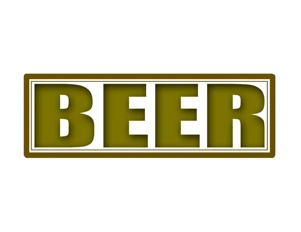 Bier — Stockvector