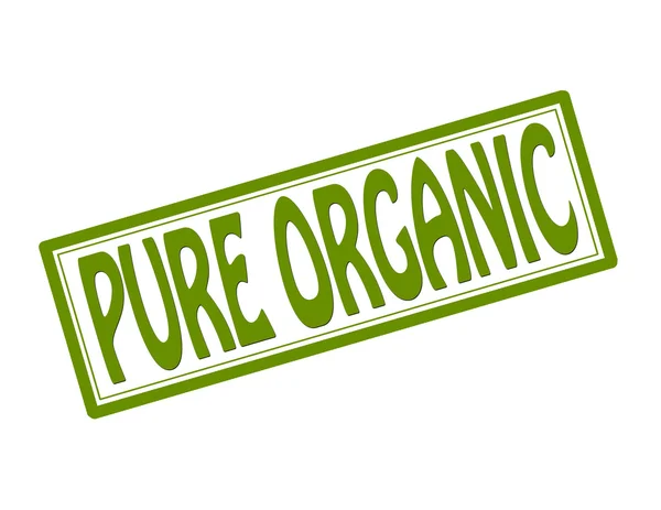 Čisté organické — Stockový vektor