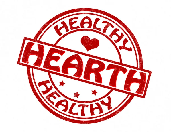Egészséges szív — Stock Vector