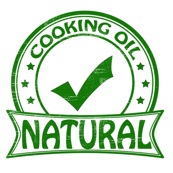 Natural cooking oil — Stock Vector