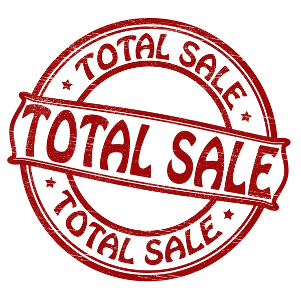 Totale vendita — Vettoriale Stock