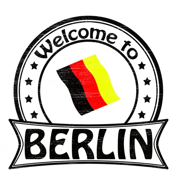 Witamy w Berlinie — Wektor stockowy