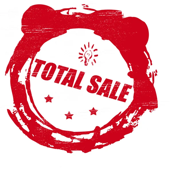 Total sale — Stock Vector