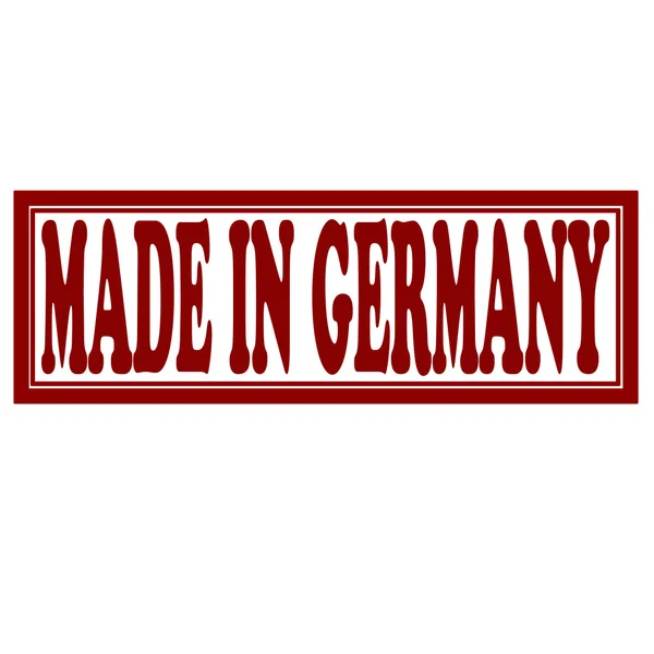 Realizzato in Germania — Vettoriale Stock