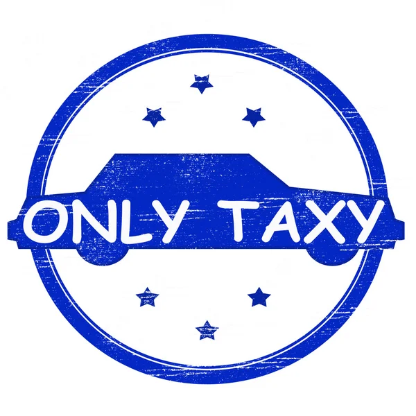 Taxi Onlz — Archivo Imágenes Vectoriales