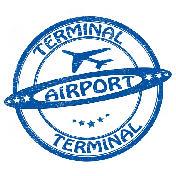 Airport terminal — Stock Vector
