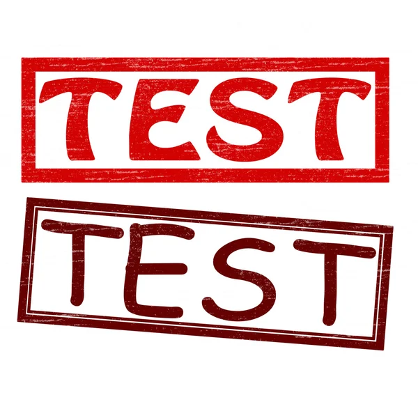 Test — Stockvektor