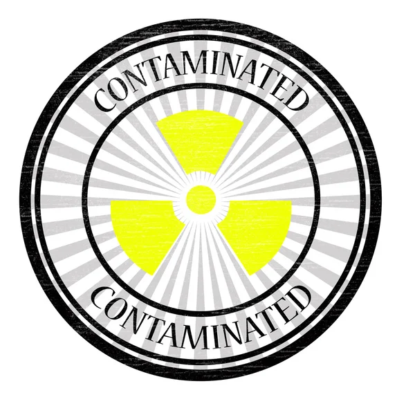 Contaminated — Stock Vector