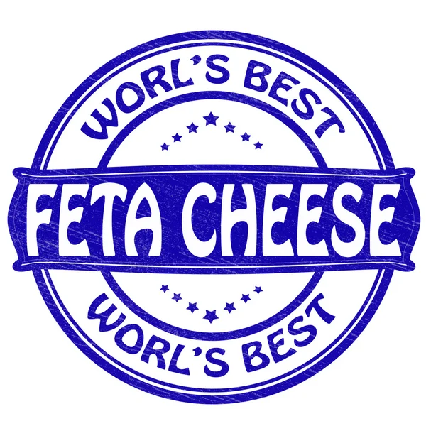 Feta-Käse — Stockvektor