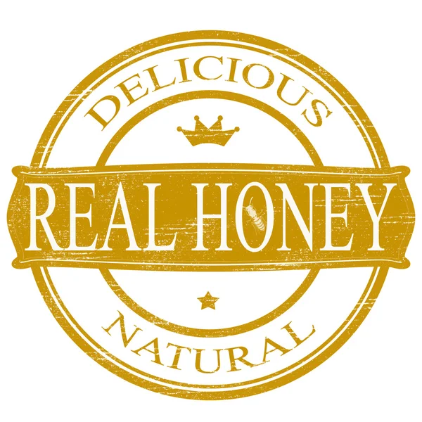 Real honey — Stock Vector