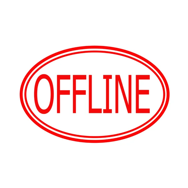 Offline — Stock Vector
