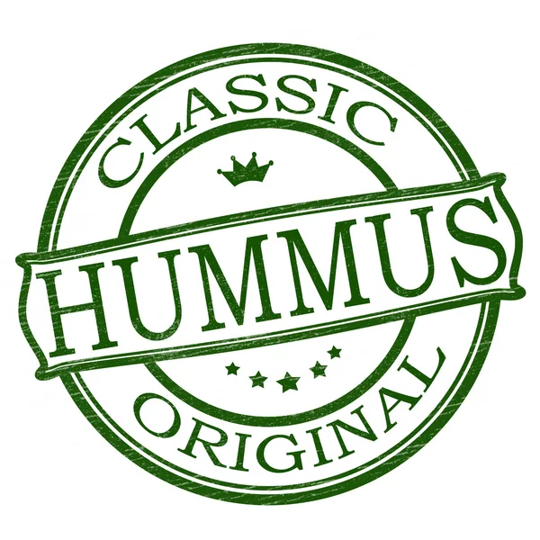 Klassischer Hummus — Stockvektor