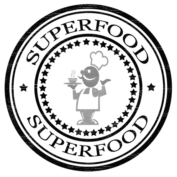 Super comida — Vector de stock