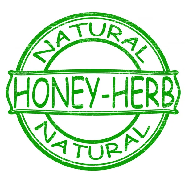 Natuurlijke honing — Stockvector