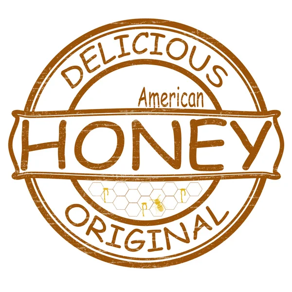 Delicious honey — Stock Vector