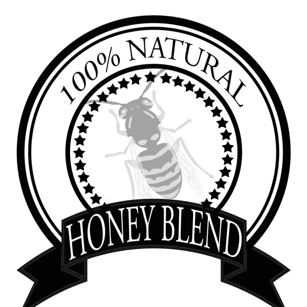 Honey blend — Stock Vector