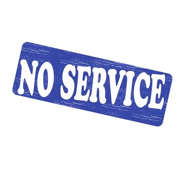 Ingen service — Stock vektor