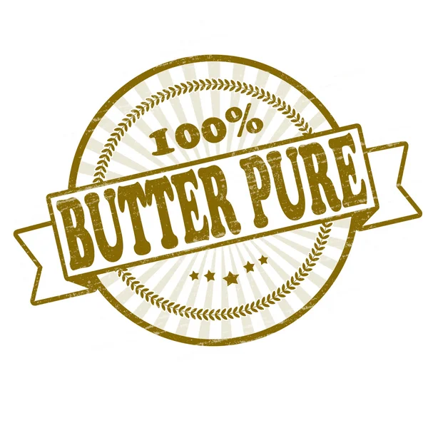 純粋なバター — ストックベクタ