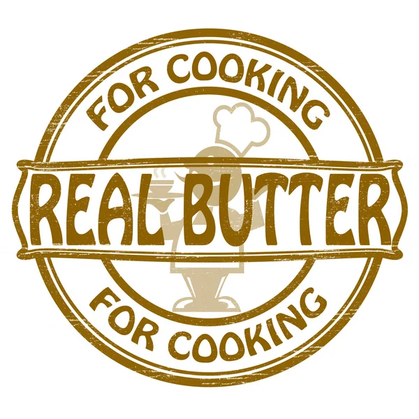 Beurre pour la cuisson — Image vectorielle