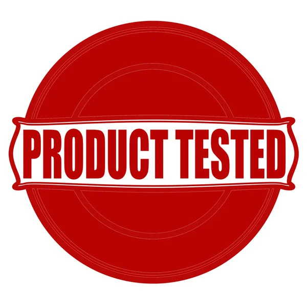 Produkt testowany — Wektor stockowy