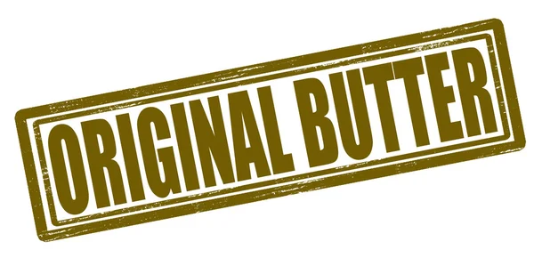 Original Butter — Stockvektor