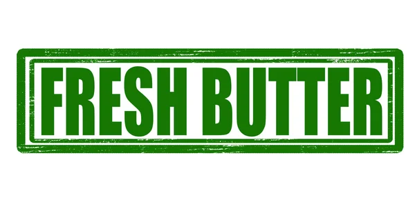 Fresh butter — Stock Vector
