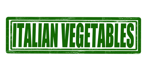 Итальянские овощи — стоковый вектор