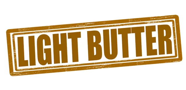 Lichte boter — Stockvector