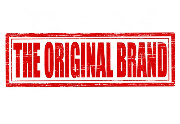 The original brand — Stock Vector