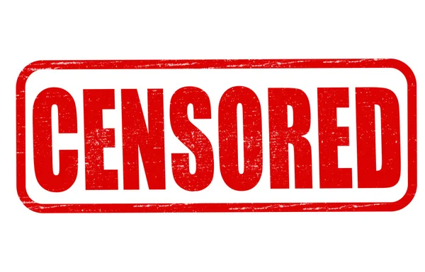 Censored — Stock Vector