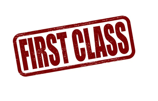 First class — Stock Vector