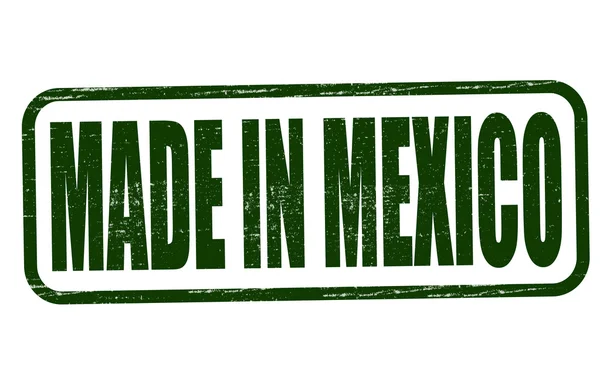 Hergestellt in Mexiko — Stockvektor