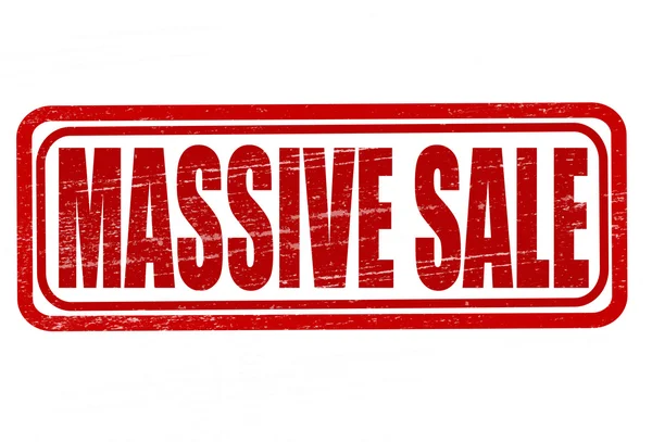 Vente massive — Image vectorielle