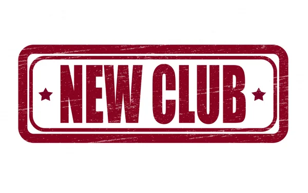 Nieuwe club — Stockvector