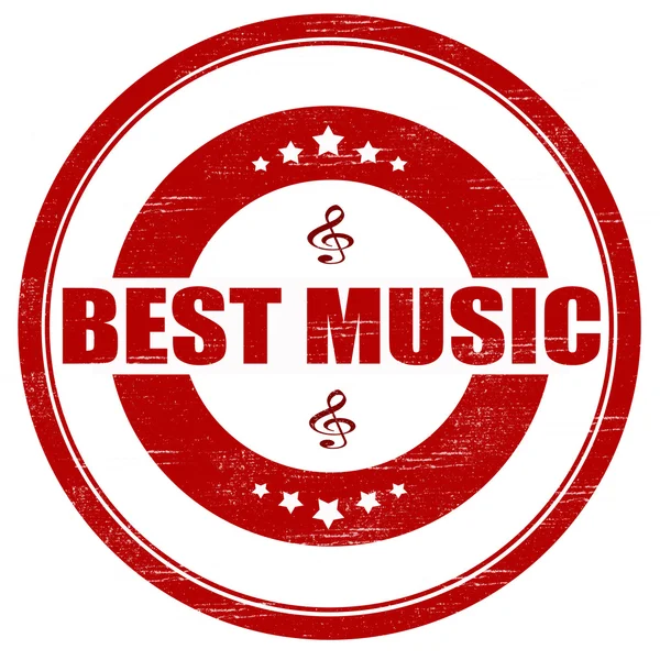Best music — Stock Vector
