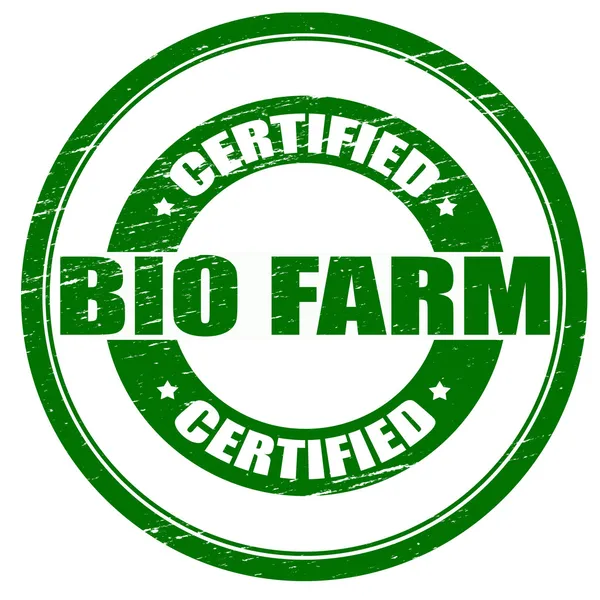 Bio farm — Stock Vector