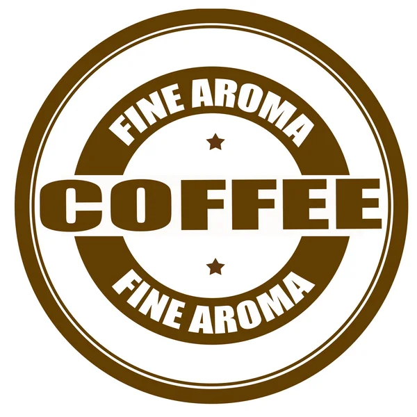 Güzel koku kahve — Stok Vektör