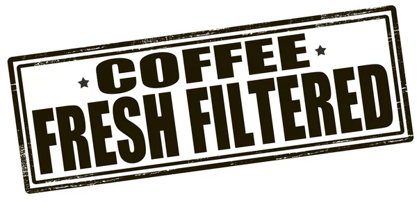 Fresh filtered — Stock Vector