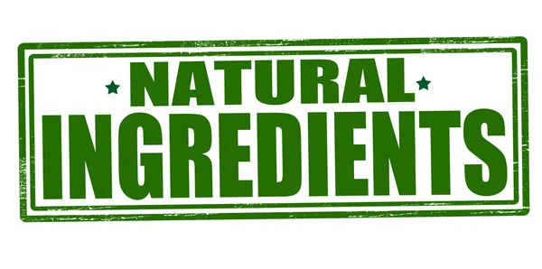 Natural ingredients — Stock Vector