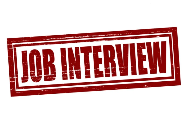 Job interview — Stock Vector