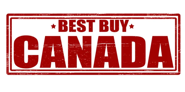 Bästa köp Kanada — Stock vektor