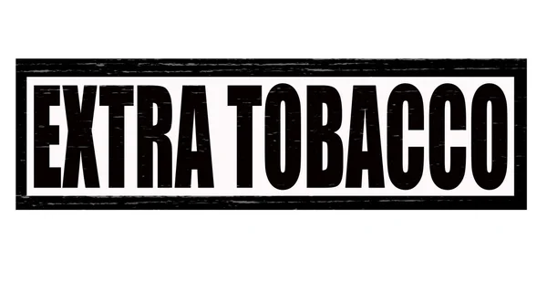 Extra tabak — Stockvector