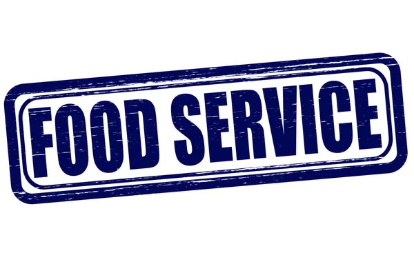 Service alimentaire — Image vectorielle