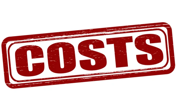 Costs — Stock Vector