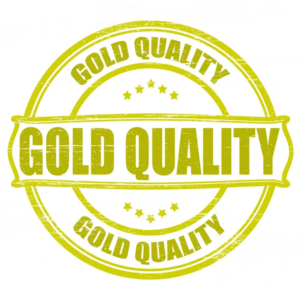 Zlatá kvalita — Stockový vektor