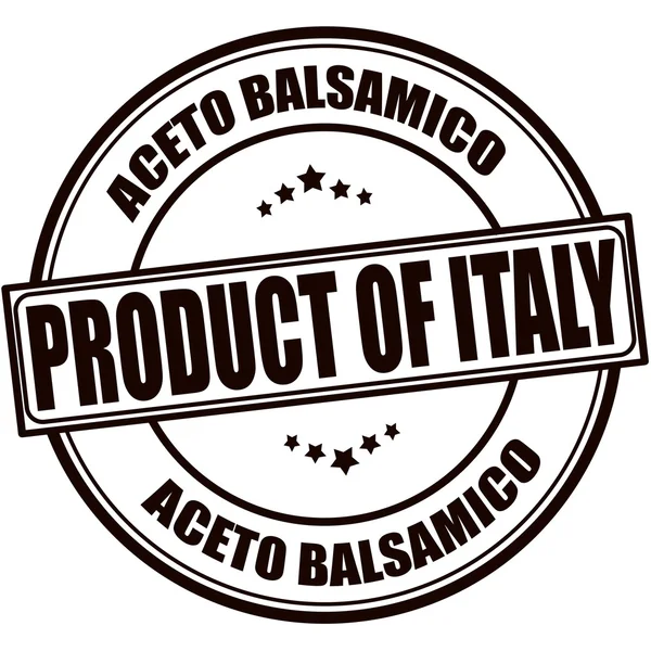 İtalya 'nın ürünü — Stok Vektör