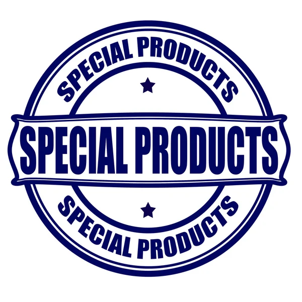 Prodotti speciali — Vettoriale Stock