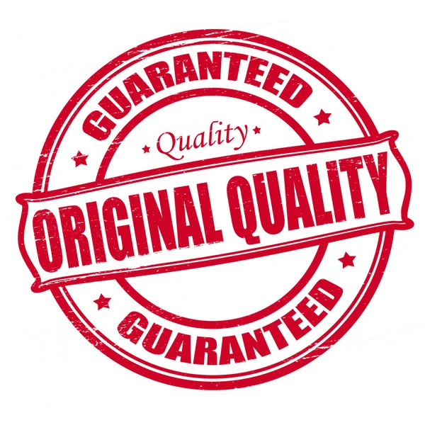 Original quality — Stock Vector