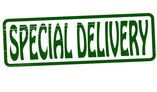 Special delivery — Stock Vector